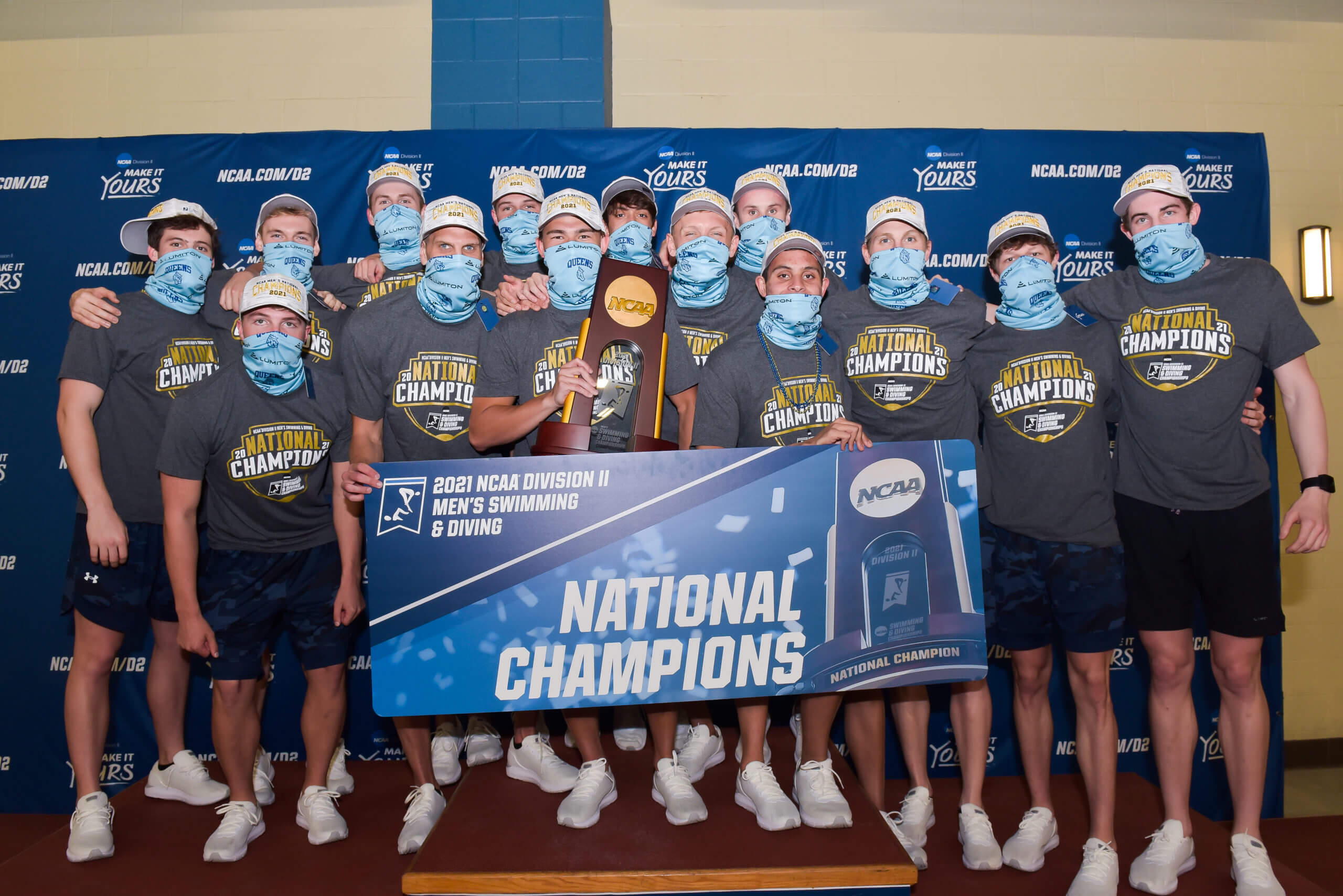 NCAA Division II Championships Queens Sweeps Titles In Style