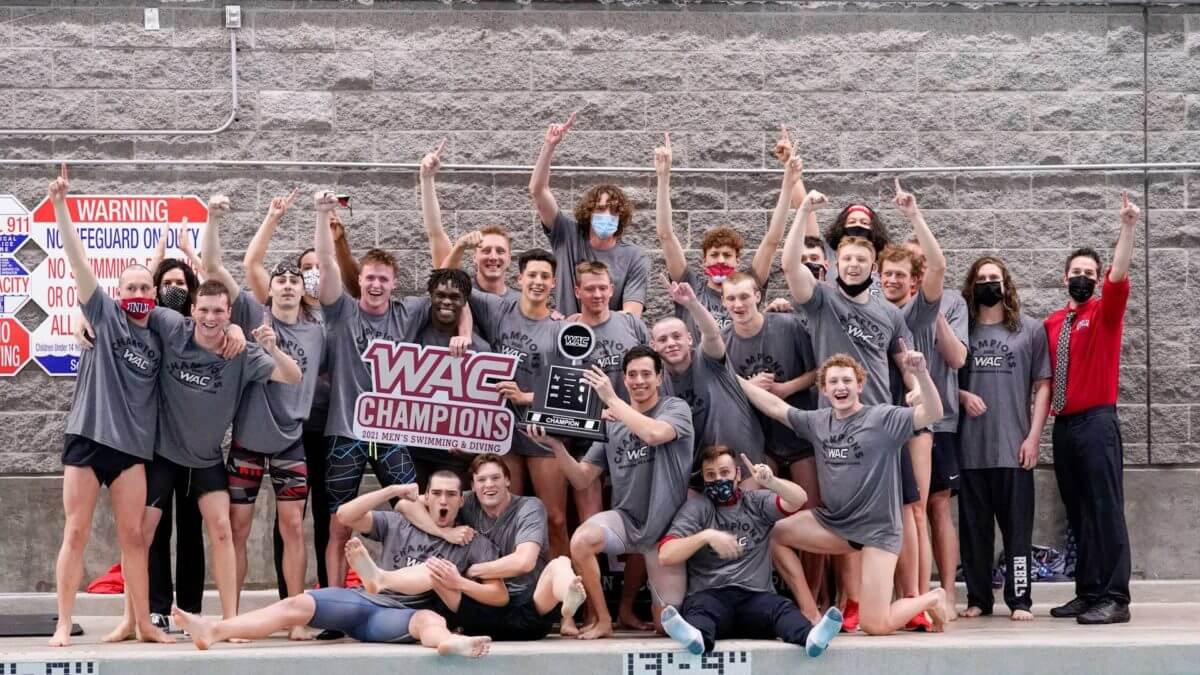 UNLV Wins Four of Five Relays in WAC Championships Victory