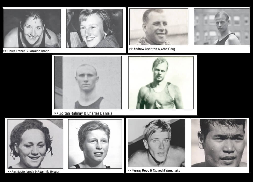 Swimming World March 2021 - Olympic rivalries of yesteryear 1