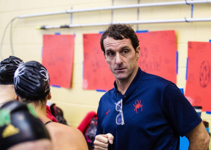 Swimming World March 2021 - Q and A with University of Richmond Coach Matt Barany