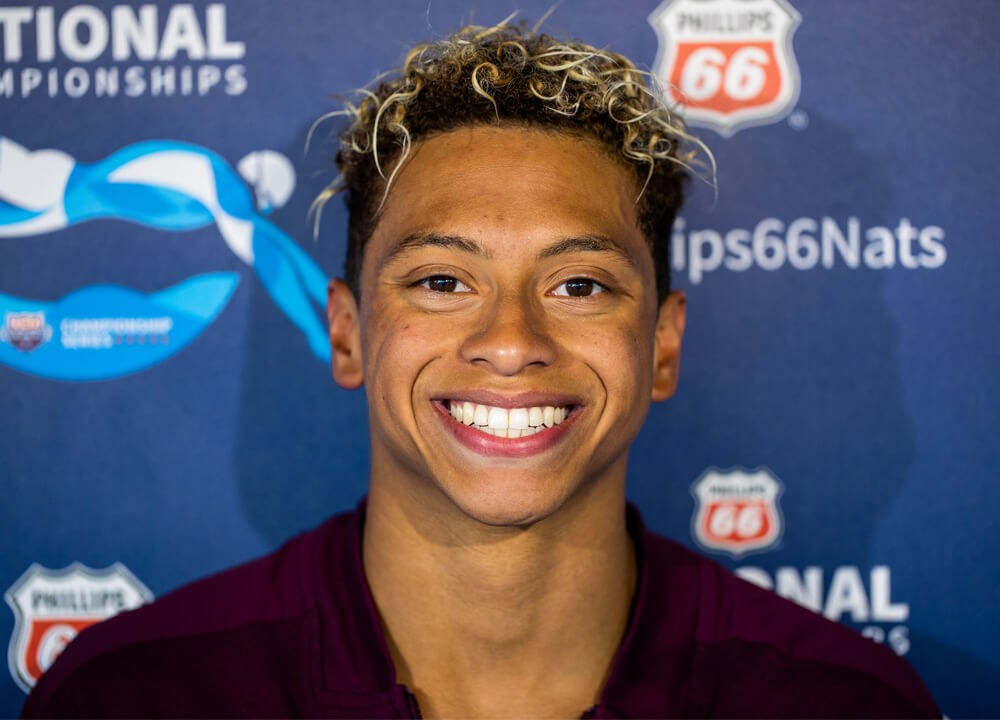 Swimming World March 2021 - Texas A&M Shaine Casas - Who is this guy