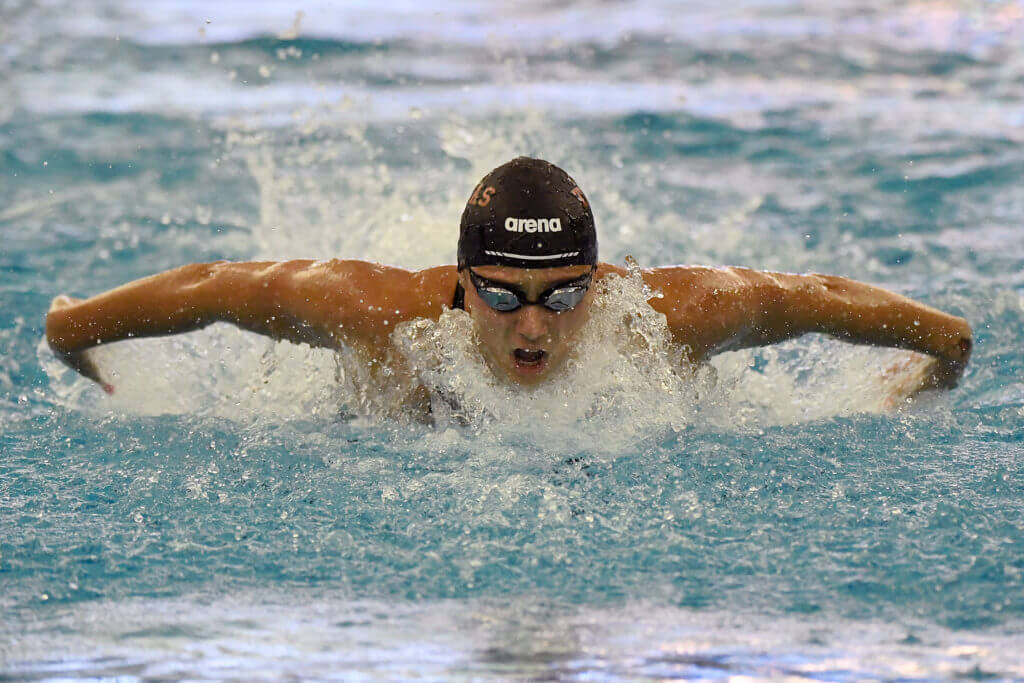 GREENSBORO, NORTH CAROLINA - MARCH 20: Kelly Pash of the Texas Longhorns competes in the preliminary heats of the Women's 200 Yard Butterfly during the Division I Women’s Swimming & Diving Championships held at the Greensboro Aquatic Center on March 20, 2021 in Greensboro, North Carolina. (Photo by Mike Comer/NCAA Photos via Getty Images)