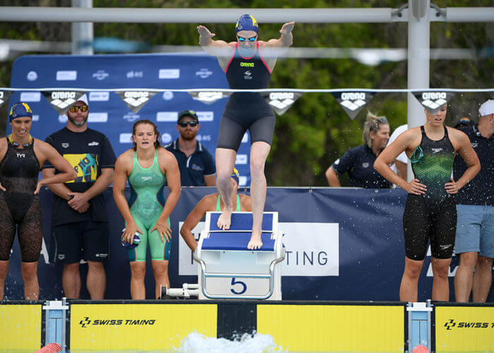 CATE CAMPBELL START HEAD ON