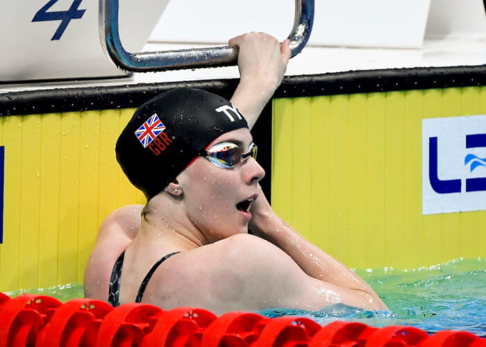 Kathleen Dawson reswim 2021 European Championships