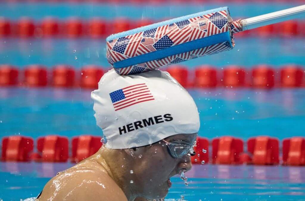McClain Hermes - Tapping - Visually Impaired Swimmers