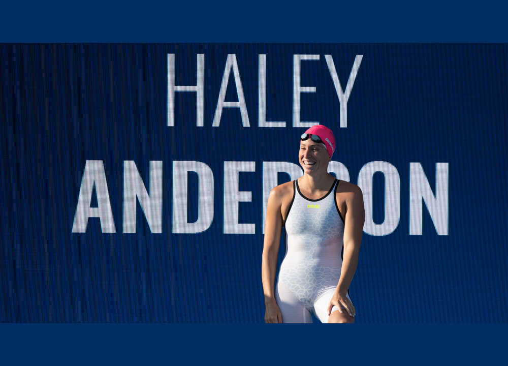 Swimming World June 2021 - How They Train - Haley Anderson - By Michael J. Stott