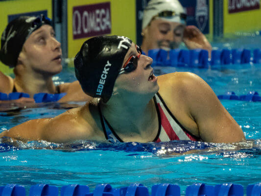 On Heels Of Newest World Record, Katie Ledecky Ready to Break Another