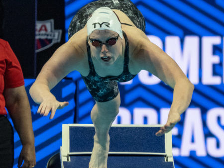 Lilly King Claims Eighth Spot Into 100m Breaststroke Final