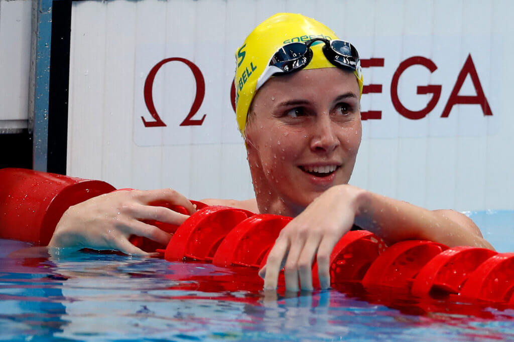 Bronte Campbell smile