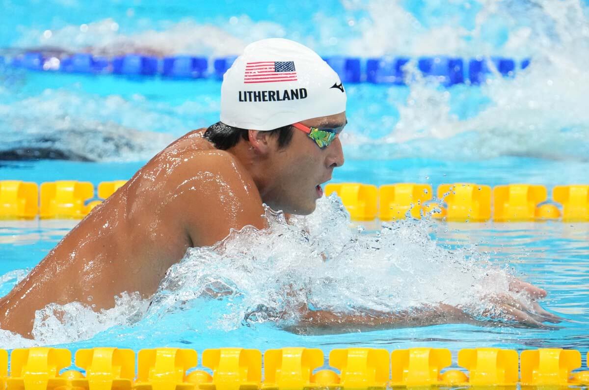 men's 400m world record swimming olympics