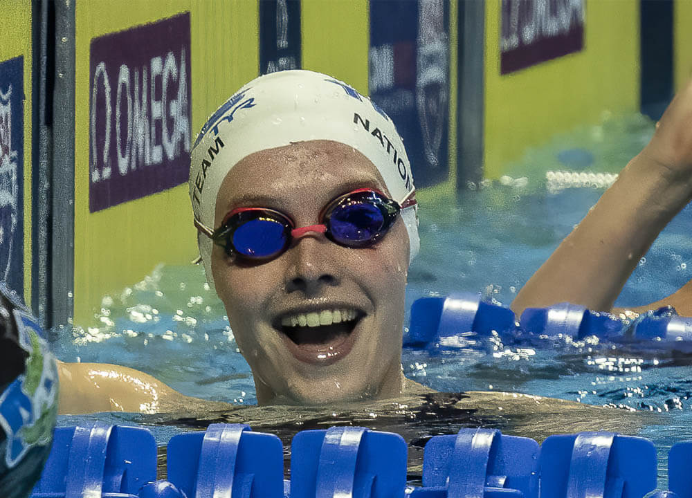 Swimming World August 2021 - The Four High School Swimmers of the Year Runners-Up