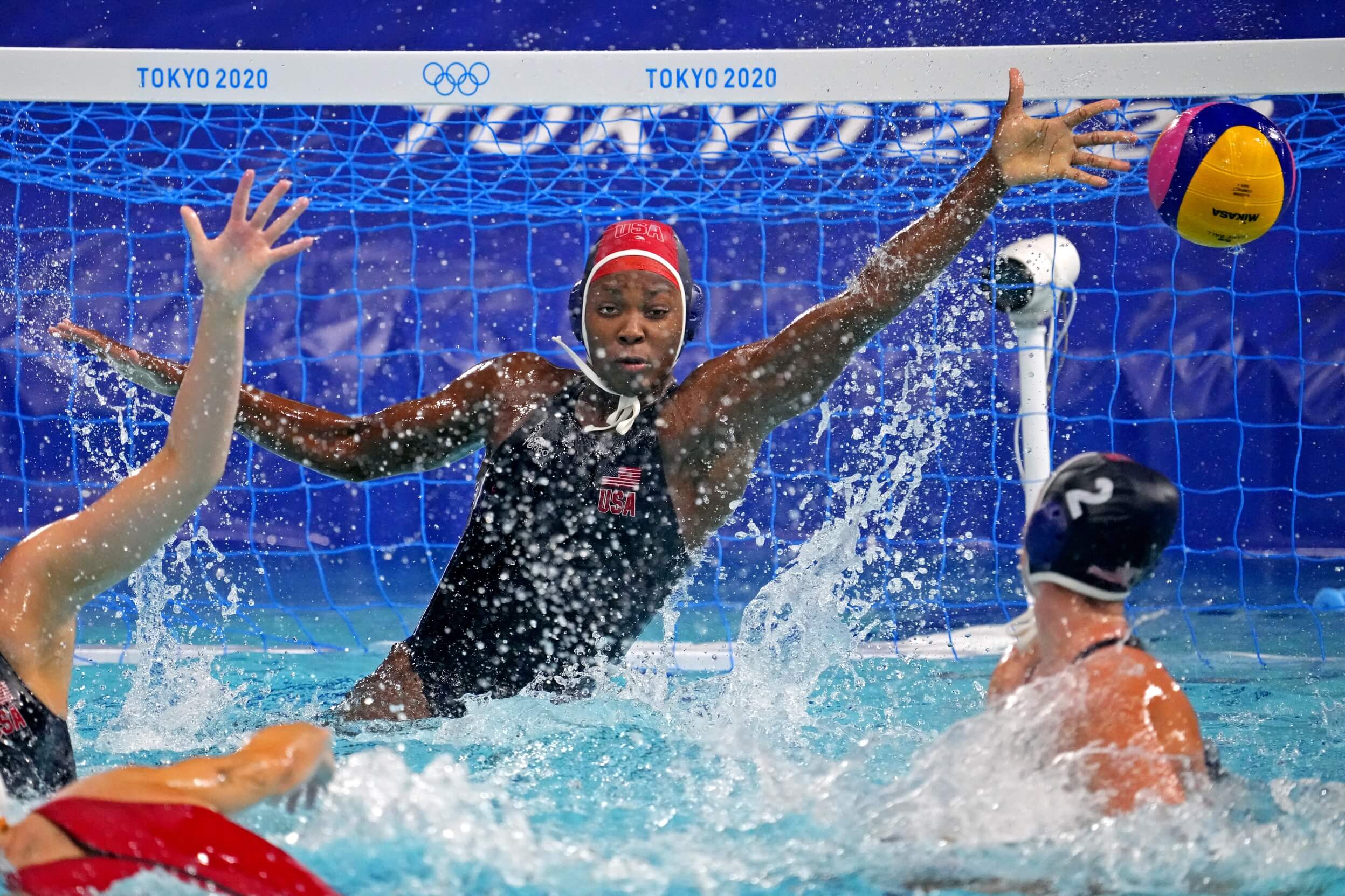 Olympics Ashleigh Johnson U S Women s Water Polo Claim Third Gold