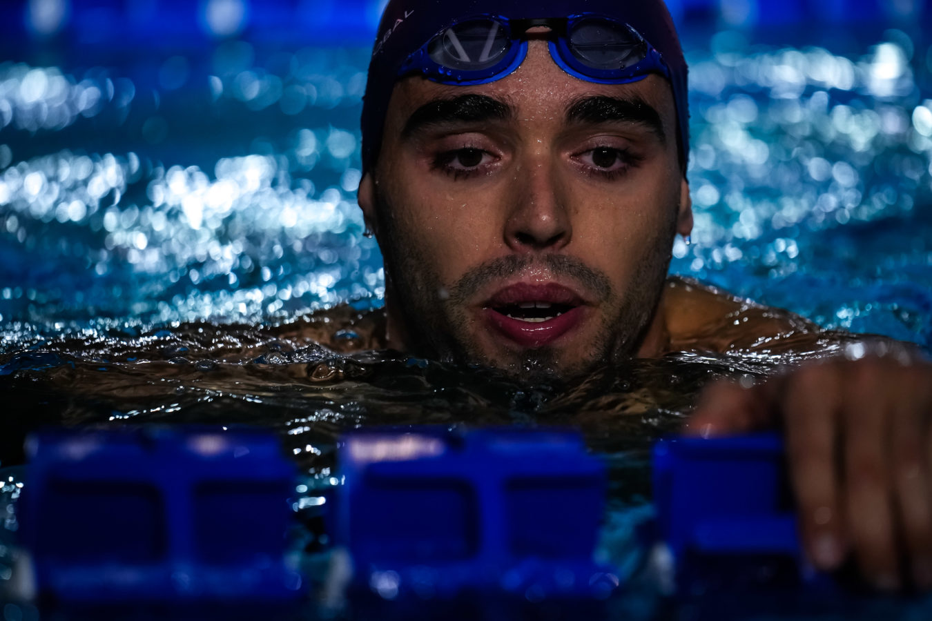 Apostolos Christou Beats Hunter Armstrong in 50 Back Swimoff