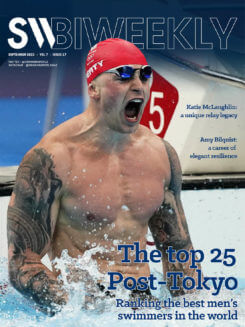 SW Biweekly 9-7-21 - The Top 25 Post-Tokyo - Ranking The Best Men's Swimmers In The World - COVER