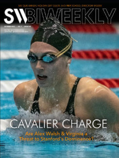 SW Biweekly 10-7-21 - Cavalier Charge - Are Alex Walsh and Virginia A Threat to Stanford's Dominance - COVER
