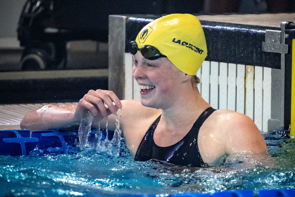 WILM Ingrid LAC LA Current (LAC) ISL International Swimming League 2021 Match 8 day 1 Piscina Felice Scandone Napoli, Naples Photo Giorgio Scala / Deepbluemedia / Insidefoto