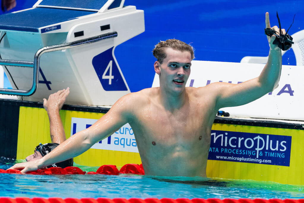 Kroon Luc NED Gold Medal 400m Freestyle Men Final Kazan - Russia 02/11/2021 Aquatics Palace LEN European Short Course Swimming Championships Photo Giorgio Scala / Deepbluemedia / Insidefoto