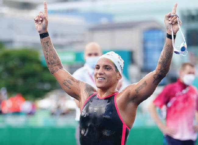 Swimming World November 2021 - Female Open Water Swimmer of the Year - Ana Marcela Cunha 2