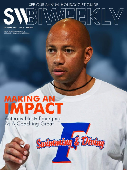 SW Biweekly 12-7-21 Making An Impact - Anthony Nesty Emerging As A Coaching Great - COVER