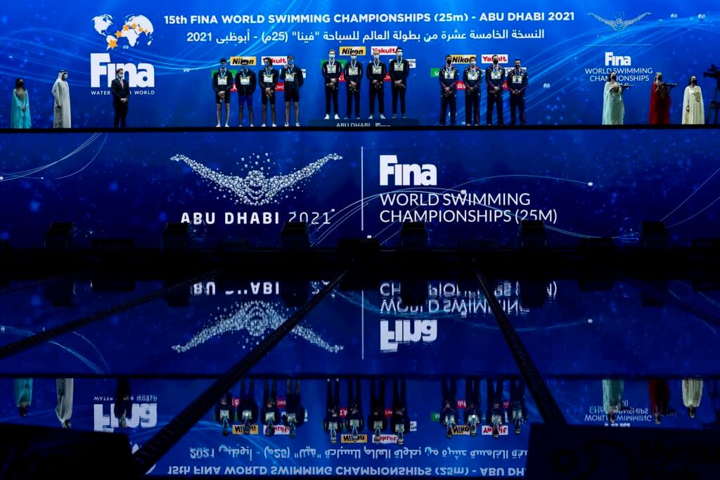 fina, medal-ceremony-2021-short-course-world-championships