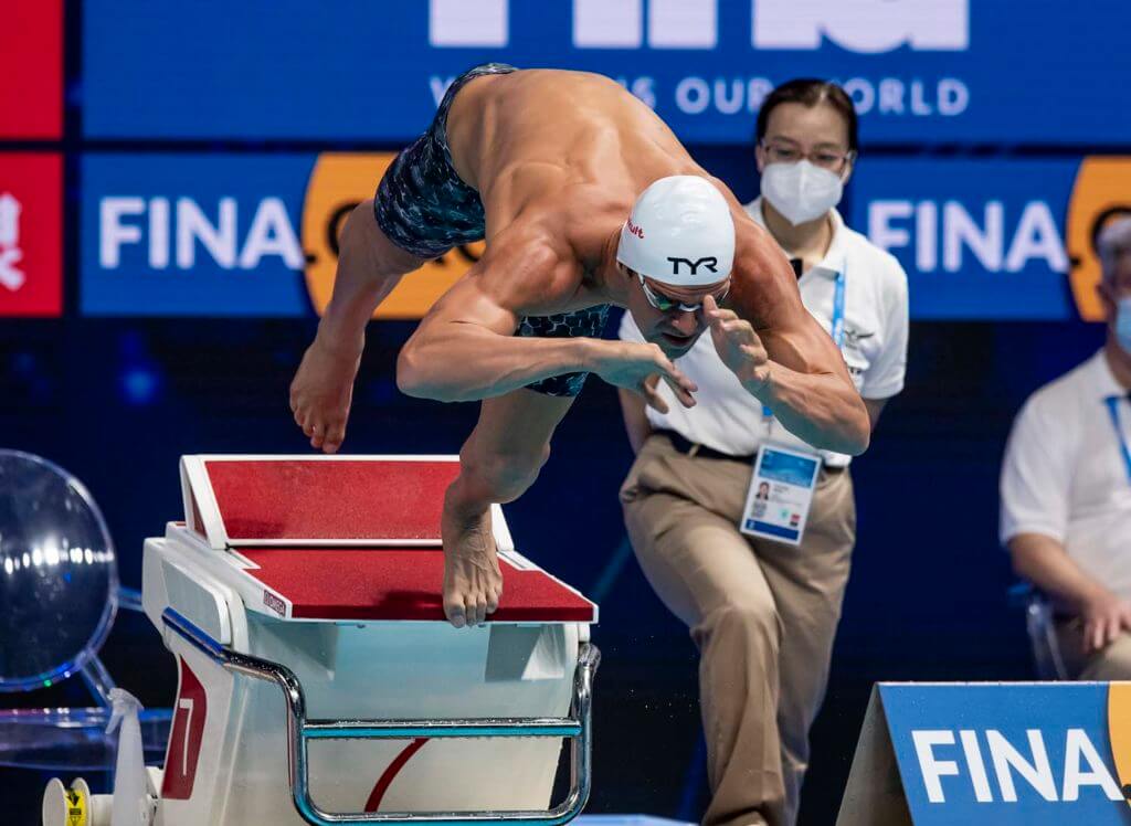 usa-swimming-ANDREW Michael USA Men's 100m Breaststroke Abu Dhabi - United Arab Emirates 16/12/21 Etihad Arena FINA World Swimming Championships (25m) Photo Andrea Masini / Deepbluemedia / Insidefoto