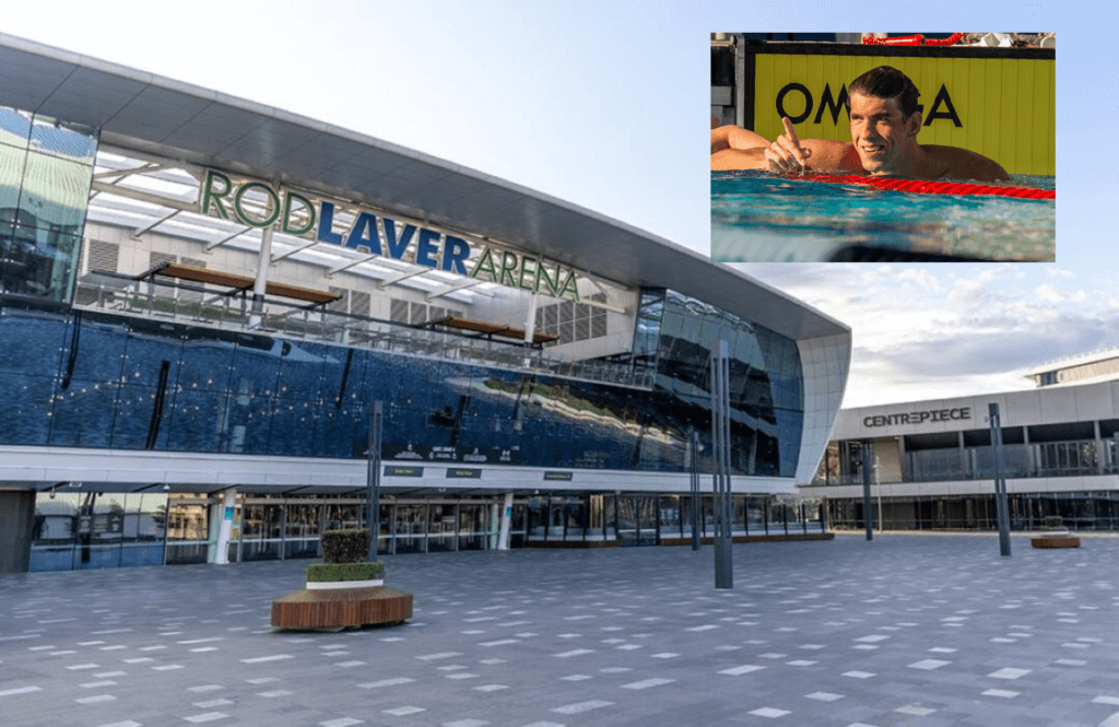 Rod Laver Arena: Not Just Tennis; Where Michael Phelps Set Up For 2008