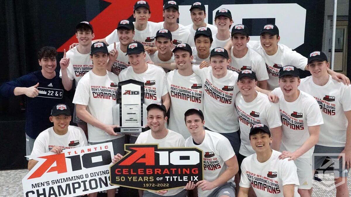 2022 Atlantic 10 Championships Washington Sweeps in Unique Fashion