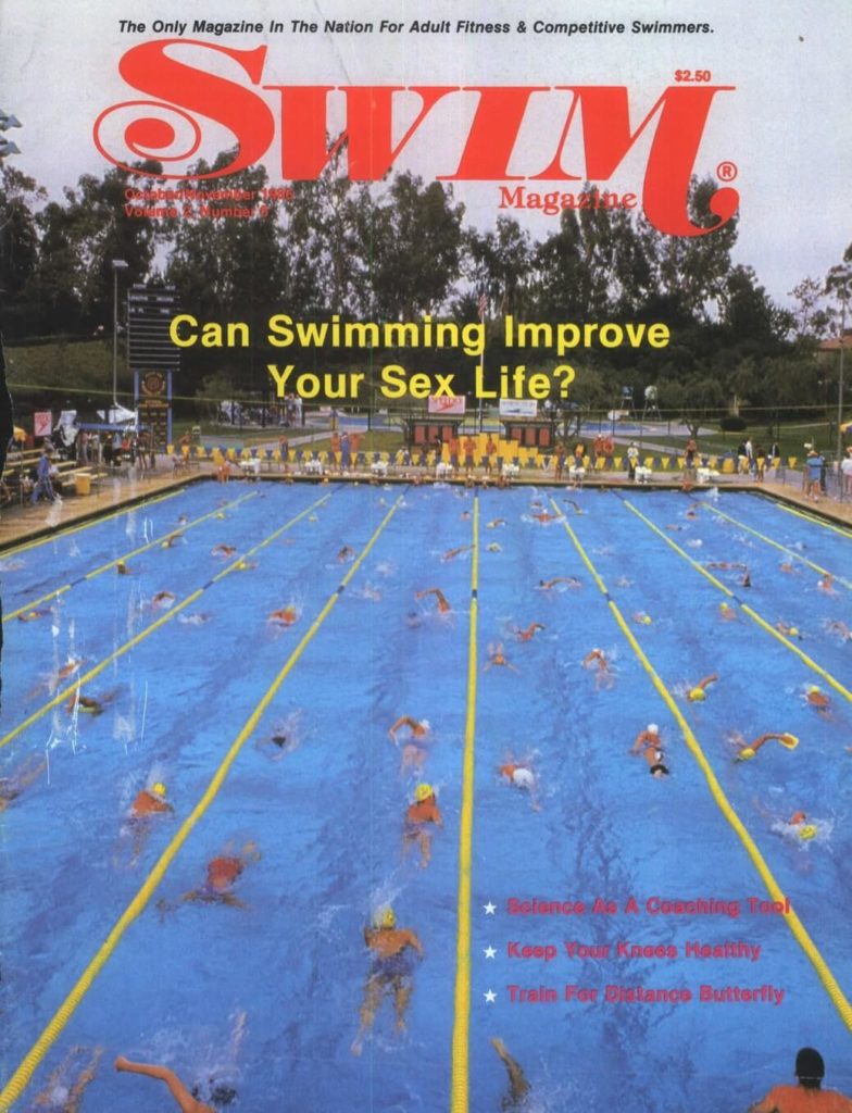 Swim Magazine October 1986 Swimming World News