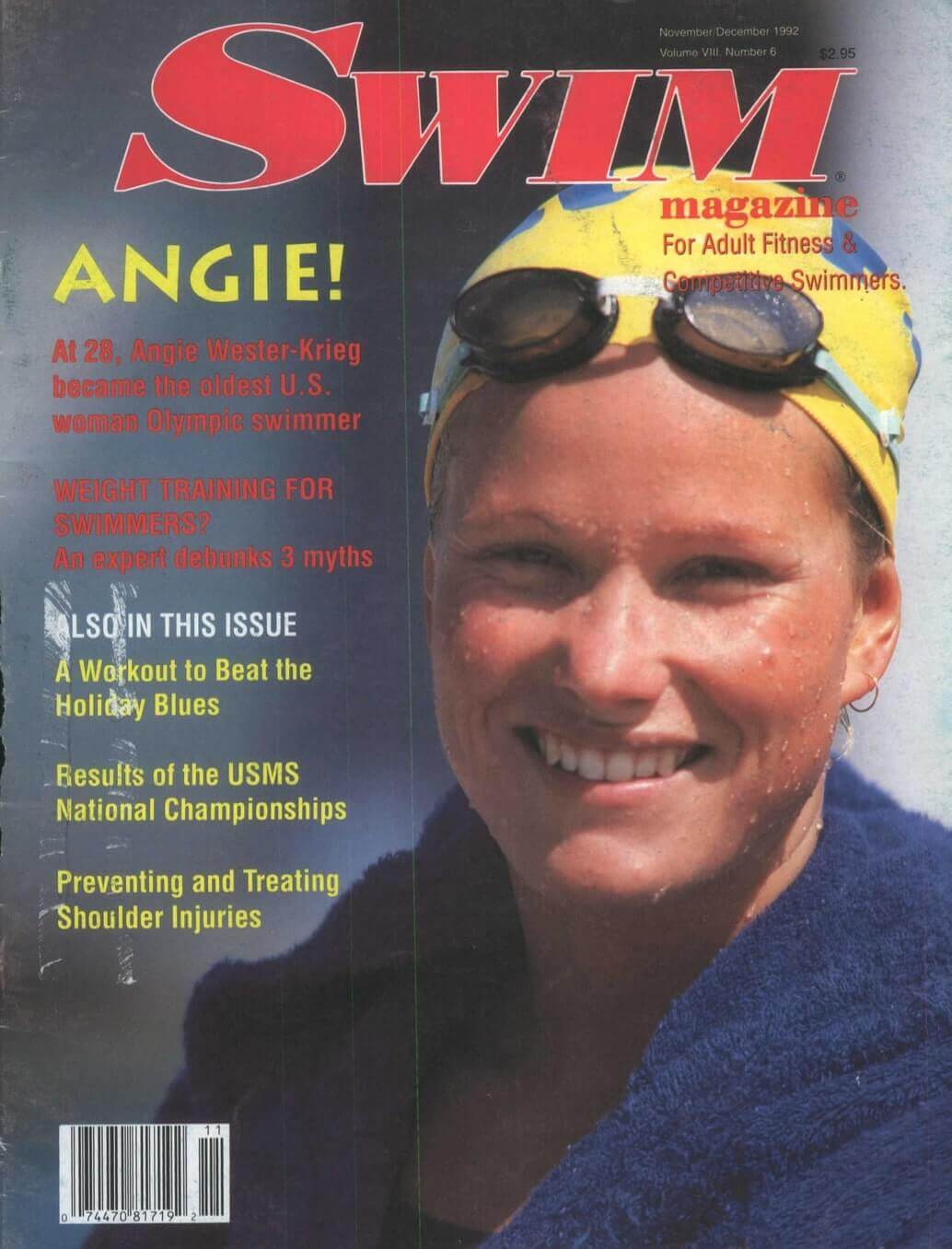 SWIM Magazine November 1992 - Swimming World News