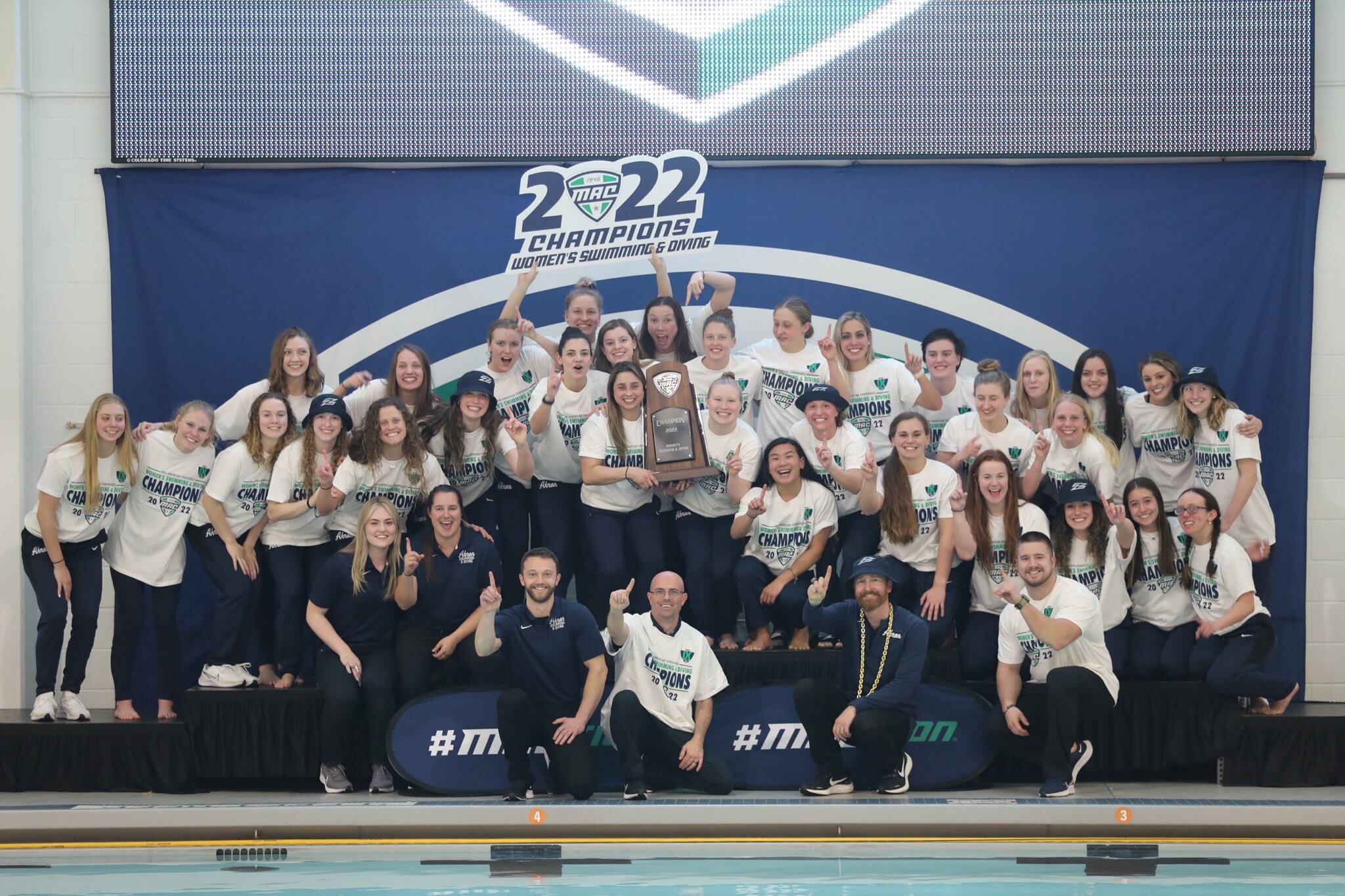 Paulina Nogaj Wins 3 Events, Akron Dominates Women's MAC Champs