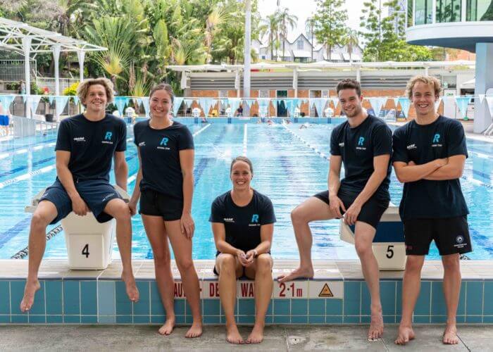 RACKLEY TEAM Isaac Cooper, Bronte Job, Carla Buchanan, Louis Townsend, Sam Short