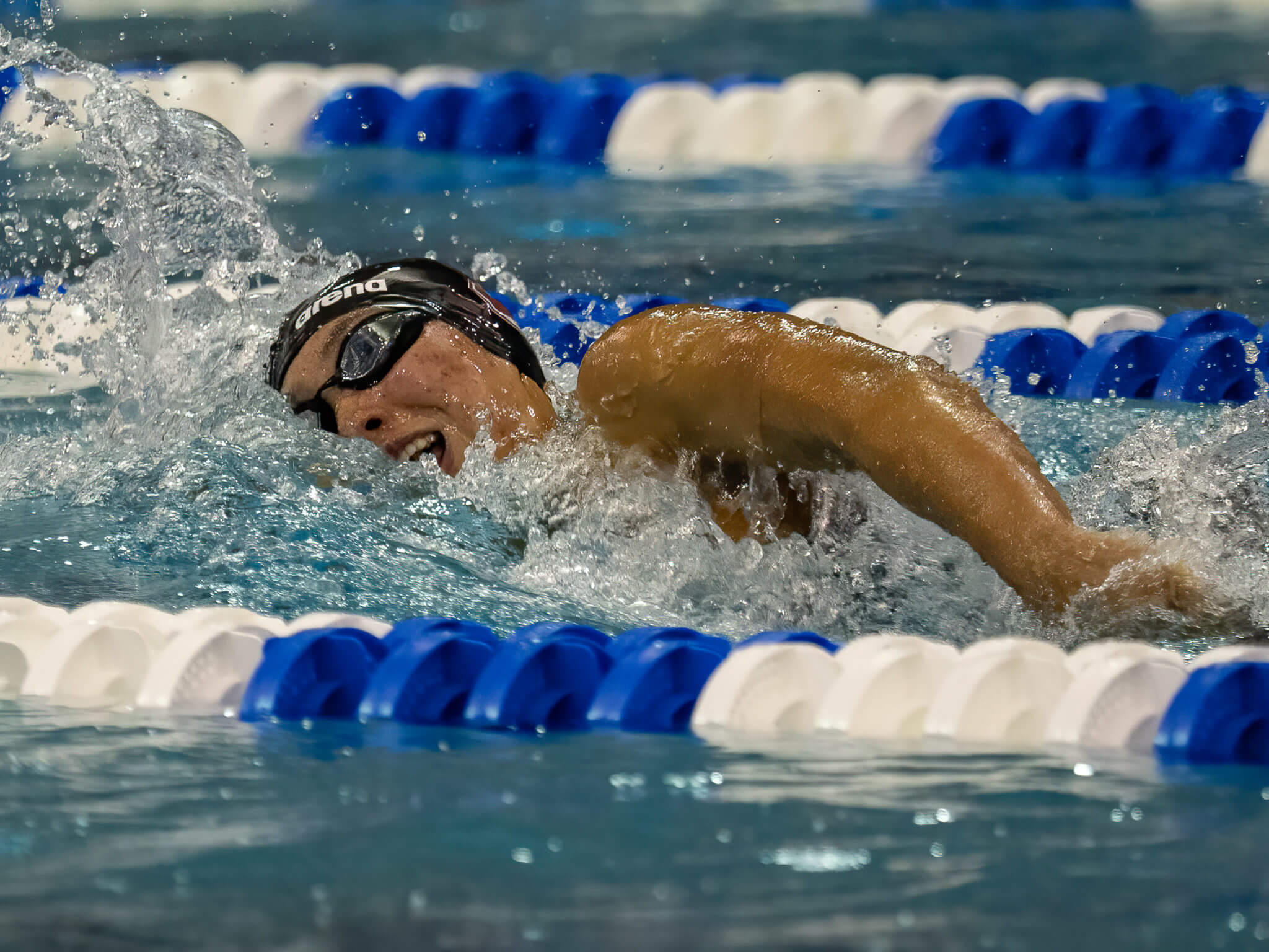 Torri Huske Wins Three Times as Stanford Tops Arizona State