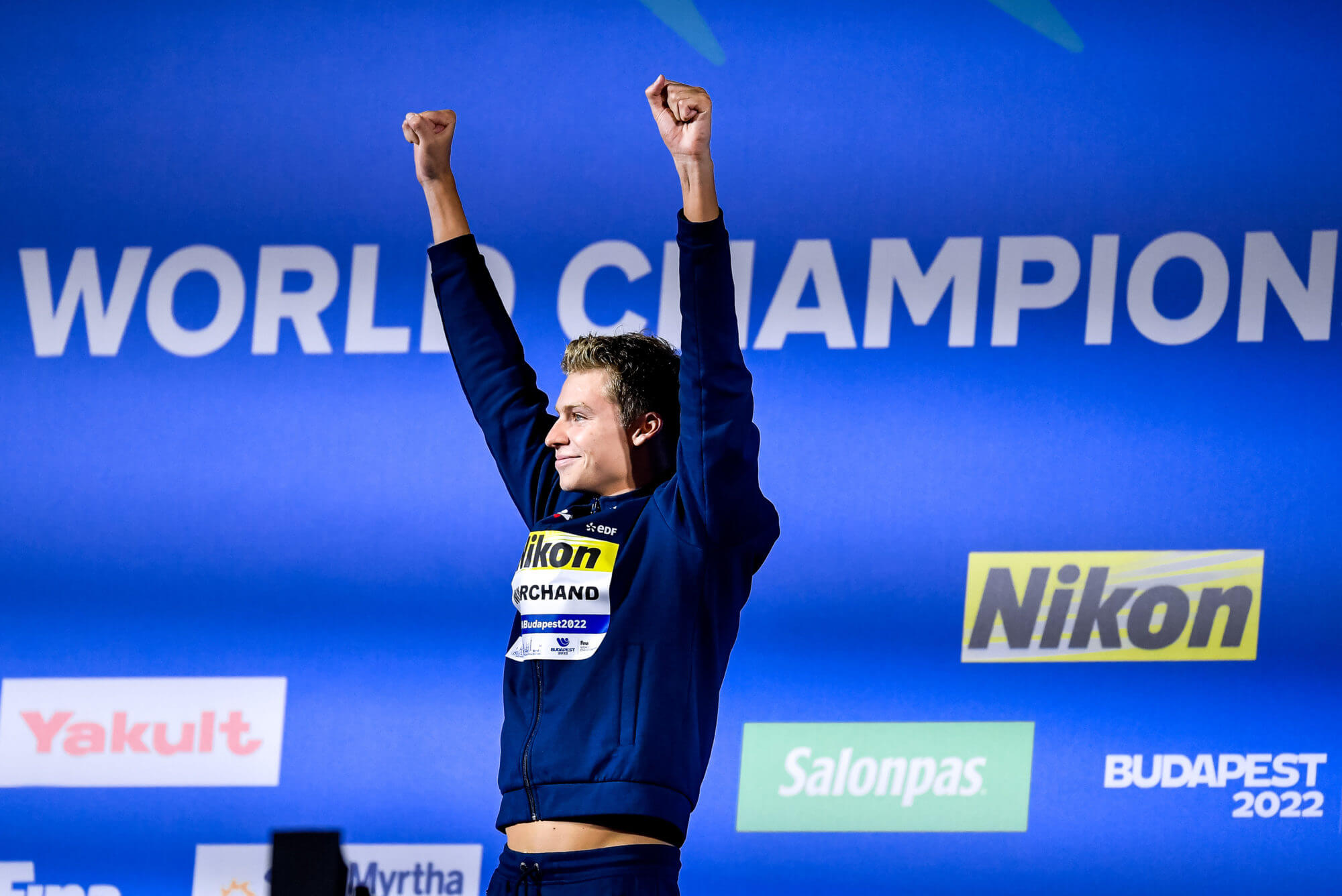 World Championships Leon Marchand 200 IM Top Seed to Cap Double