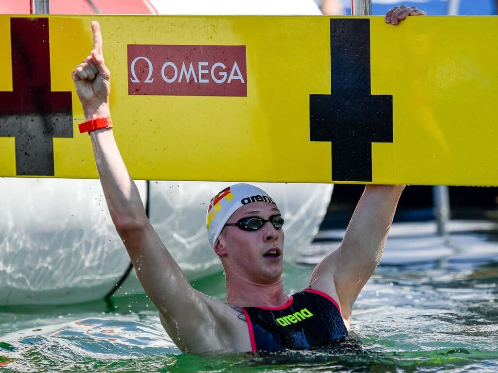 florian-wellbrock-open-water-relay-2022-world-championships
