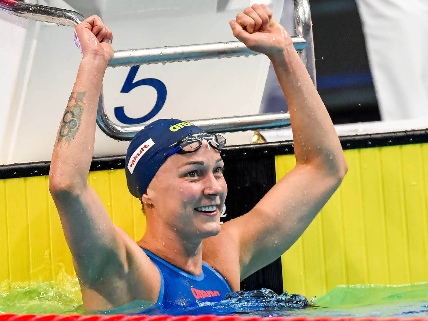 Sarah Sjöström buvo paskelbta geriausia Europos metų plaukike