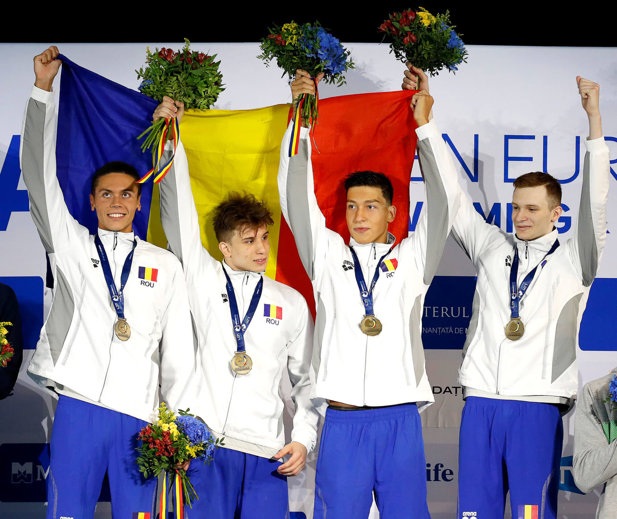 David Popovici Propels Romania To 4x100 Free Gold With 47.54 Lead-Off