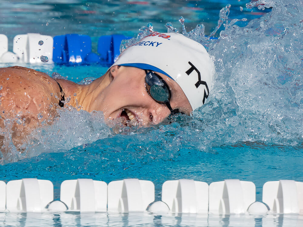 World Cup Toronto Katie Ledecky Looks Dominant In 400 Free Heats   Katie Ledecky 2022 USA Nationals 0999 