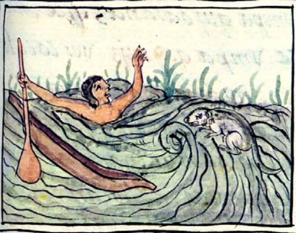 aztec drowning