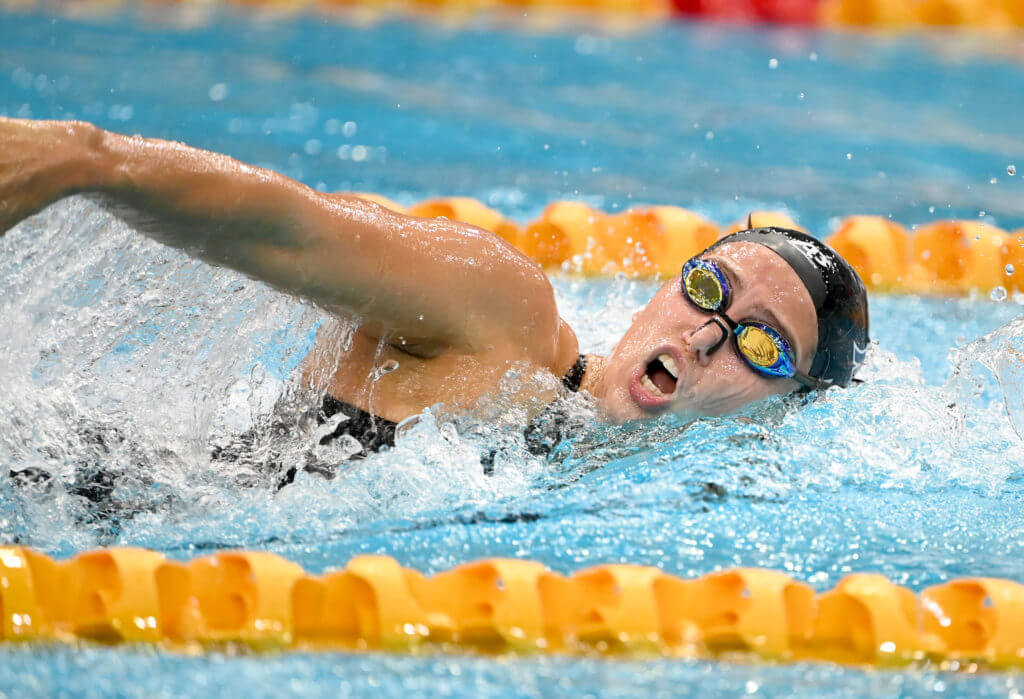 fina-Beata Nelson in action Sydney Sprints