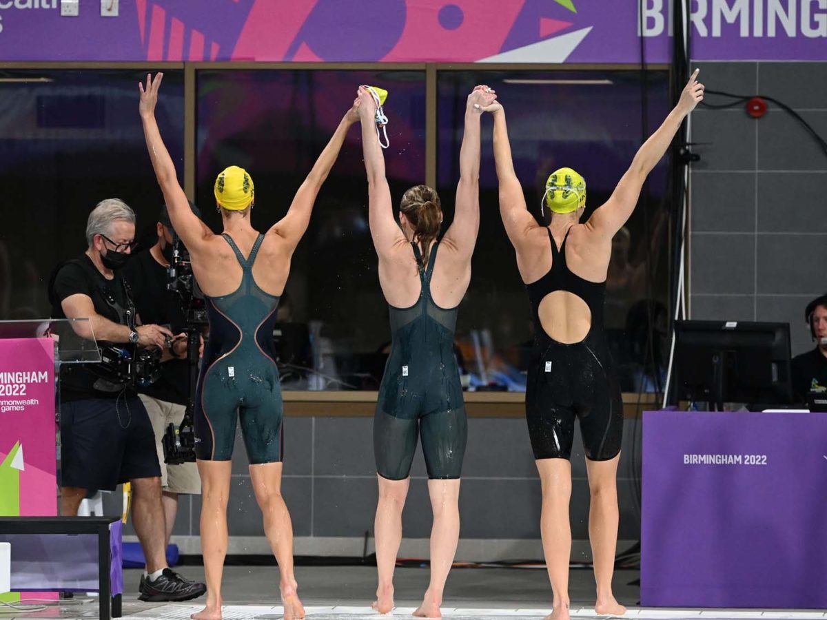 After Commonwealth Games, Australian Women in Command of All Relays