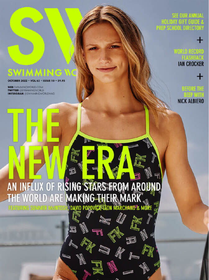 Swimming World October 2022 - The New Era: An Influx Of Rising Stars 