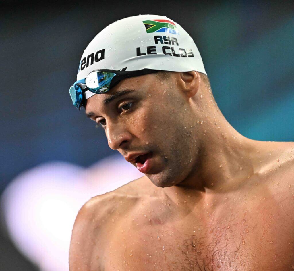 Foto Gian Mattia D'Alberto - LaPresse 18-06-2022 Budapest sport nuoto 19mi Campionati del mondo FINA Budapest 2019 nella foto: Chad Le Clos RSA Ph Gian Mattia D'Alberto - LaPresse 2022-06-18 Budapest Sport swimming 19th FINA World Championships Budapest 2022 in the photo: Chad Le Clos RSA
