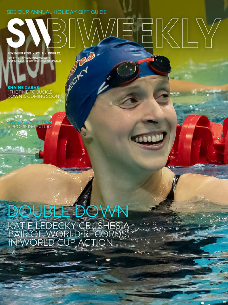 SW Biweekly - Double Down: Katie Ledecky Crushes Pair of World Records ...