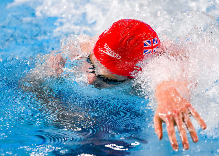 Tom Dean of Great Britain competes in the 200m Freestyle Men Final during the FINA Swimming Short Course World Championships at the Melbourne Sports and Aquatic Centre in Melbourne, Australia, December 18th, 2022. Photo Giorgio Scala / Deepbluemedia / Insidefoto