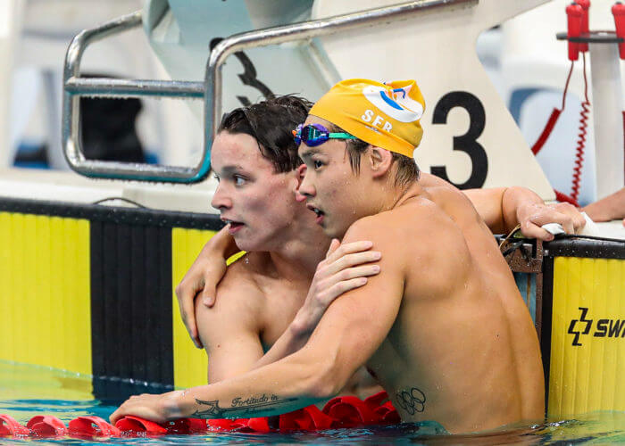 Will Petric and Se-Bom Lee 400IM