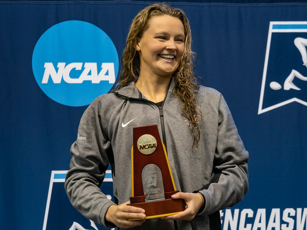 NCAA Women's Championships: Kensey McMahon Wins 500 Free