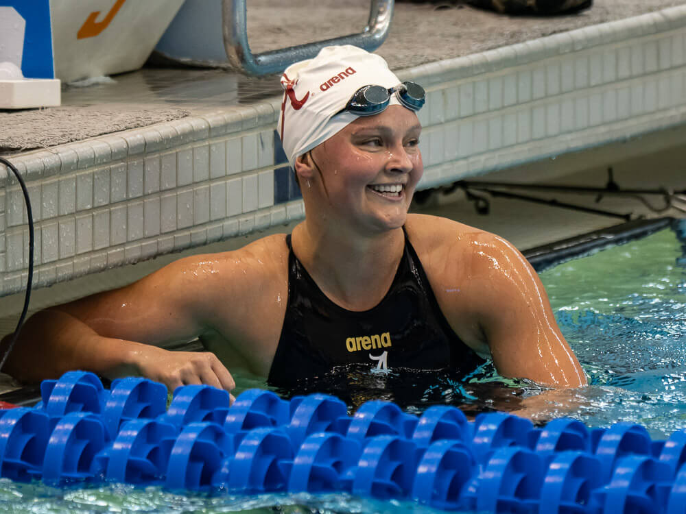 Kensey McMahon Uses Late Spurt to Claim Title in 1650 Free; Second Win