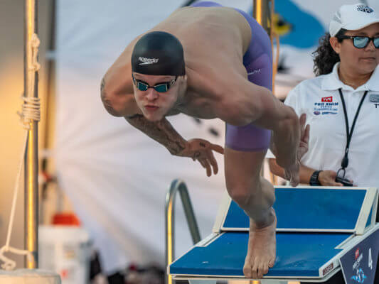 Matt Richards Becomes The First To Hit Historic 21/47/1:44 Freestyle Triple