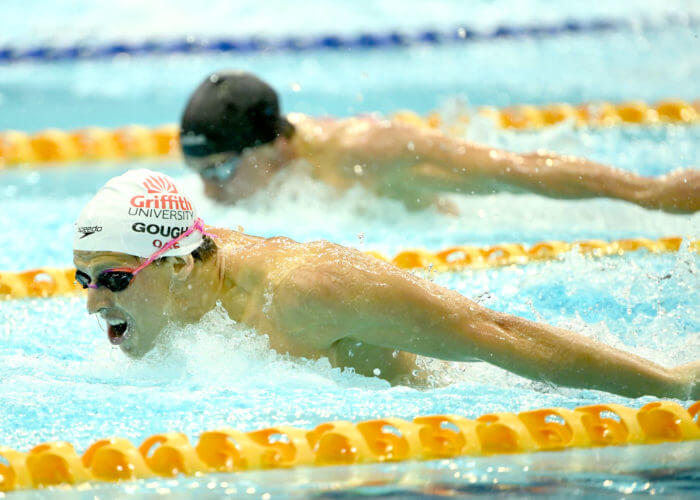 Bowen Gough wins 200 fly 2023 Aus World Trials