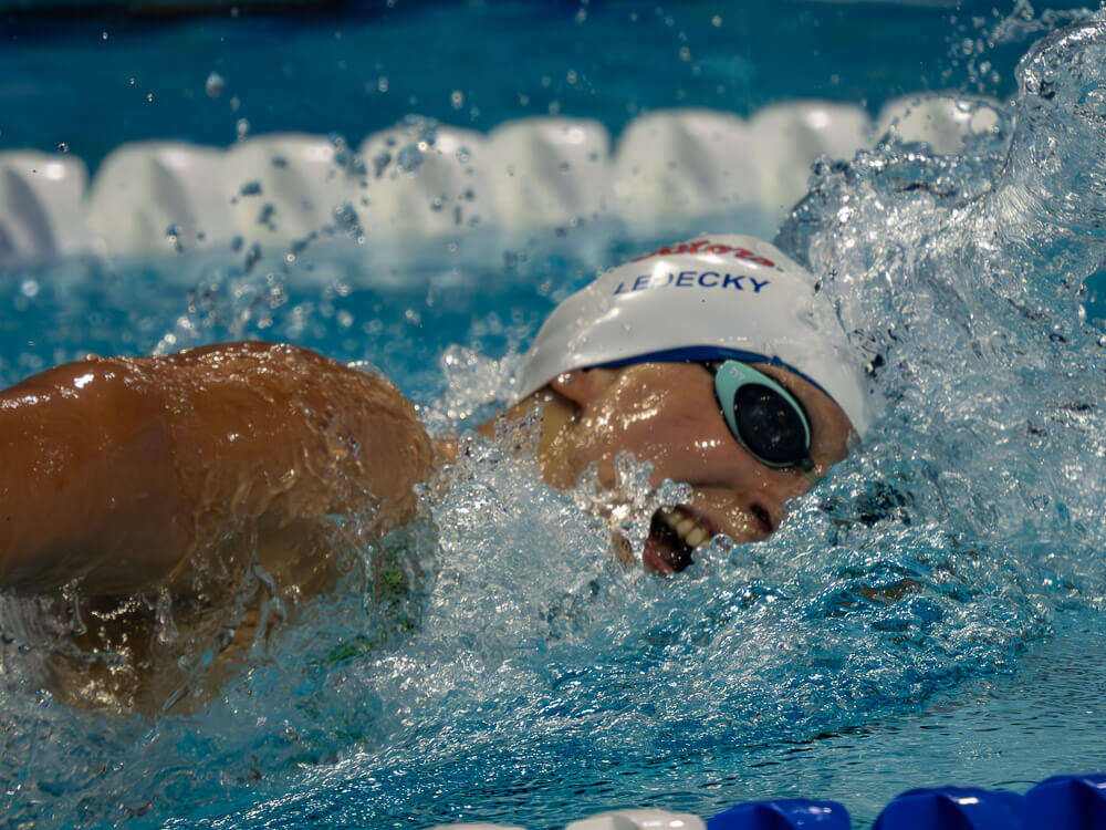 After Defeating Katie Ledecky in the Last Bout, ‘Fastest Swimmer of ...